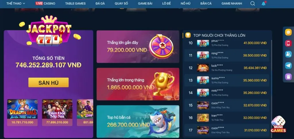 Sự kiện và giải đấu Bắn Cá